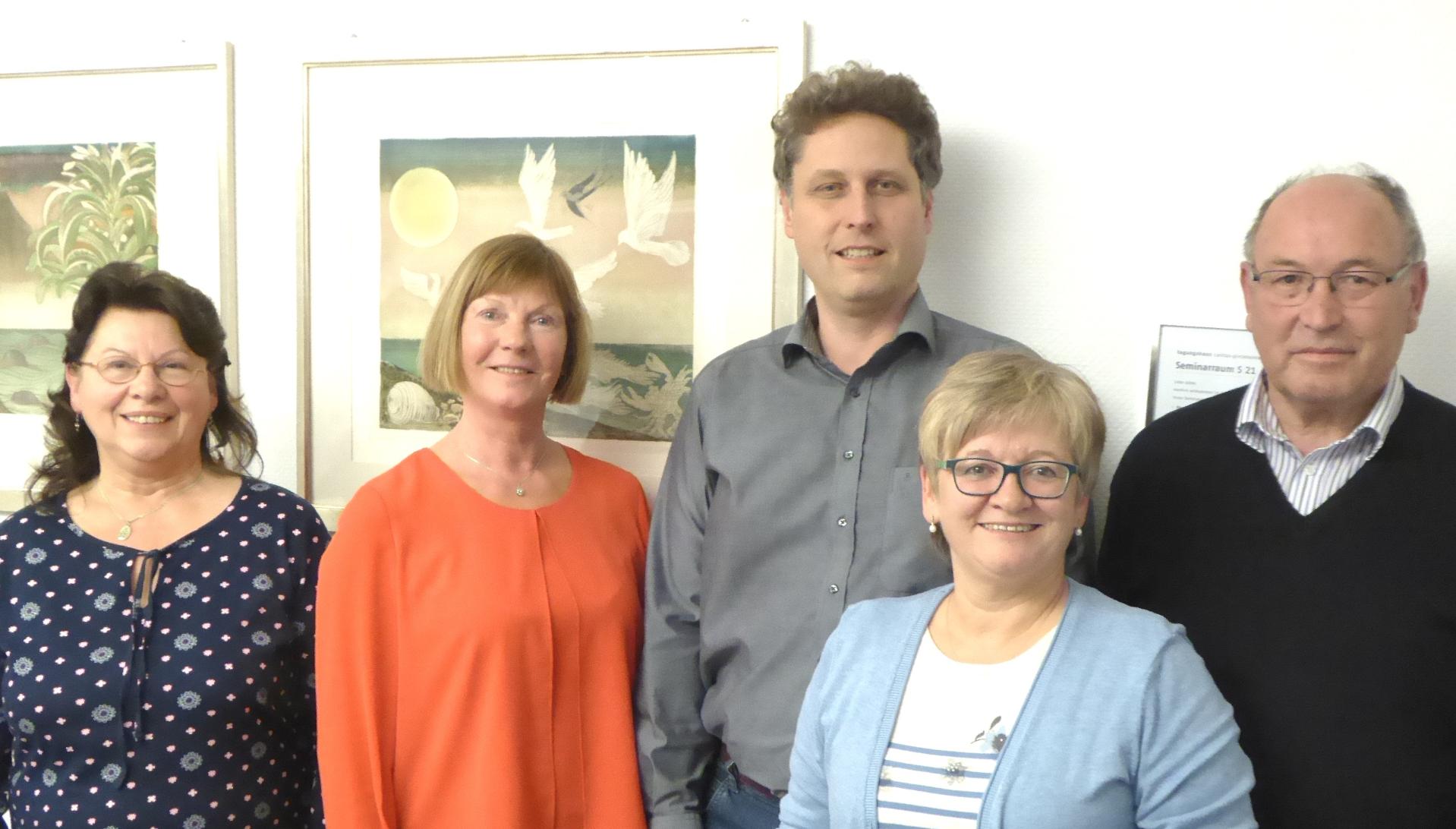 vl: Gertrud Lindler, Petra Schuckert, Stephan Hager, Michaela Wettering, Edmund Speiseder (c) KED Bayern