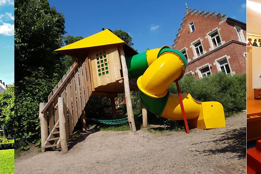 Slider im Kopf der Homepage der Kindertagesstätte St. Augustin Coburg